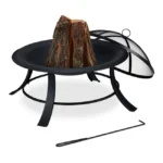 Hoguera Exterior 75cm Acero Negro