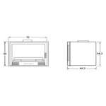 Insertable de Leña H700SC 10kW EcoDesign - Imagen 3