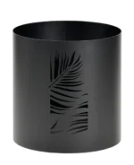 Mesa Leñera Negra con Ruedas 40x41 cm - Imagen 2