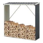 Cobertizo para Leña Kalmar 155x45x157 cm - Imagen 2